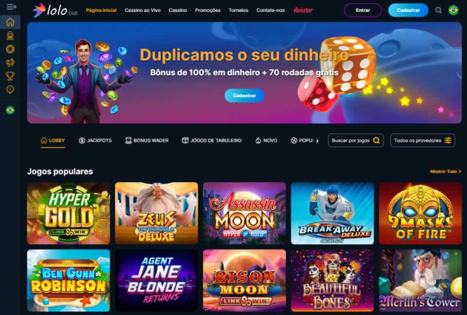 Infelizmente, 7games rodadas grátis ainda não oferece nenhuma competição esportiva aos seus usuários cadastrados. Vimos alguns avisos no site de que o serviço está prestes a ser lançado, mas nada aconteceu ainda. ., atualizaremos se houver alterações.